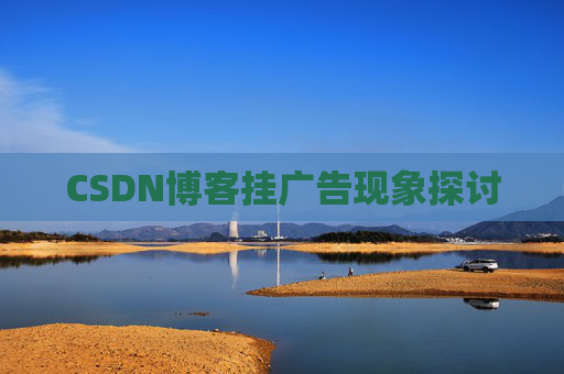 CSDN博客挂广告现象探讨